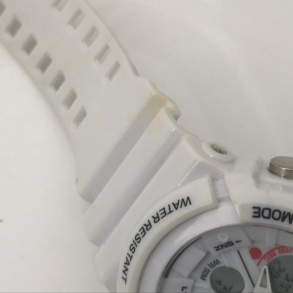 SKMEI Men Watch Dual Time White Sport Multi Functi - Picture 10 of 11